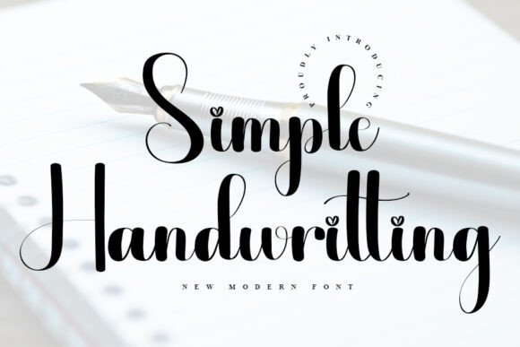 Download Simple Handwritting - Premium Resources