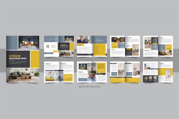 Download Interior Brochure Design Template Layout - Premium Resources